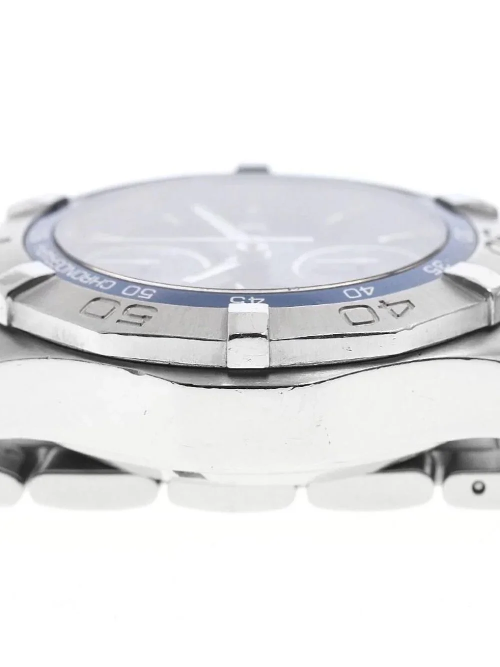 TAG HEUER Aqua racer CAF2112 Chronograph Date Navy Dial Automatic Men's_958581